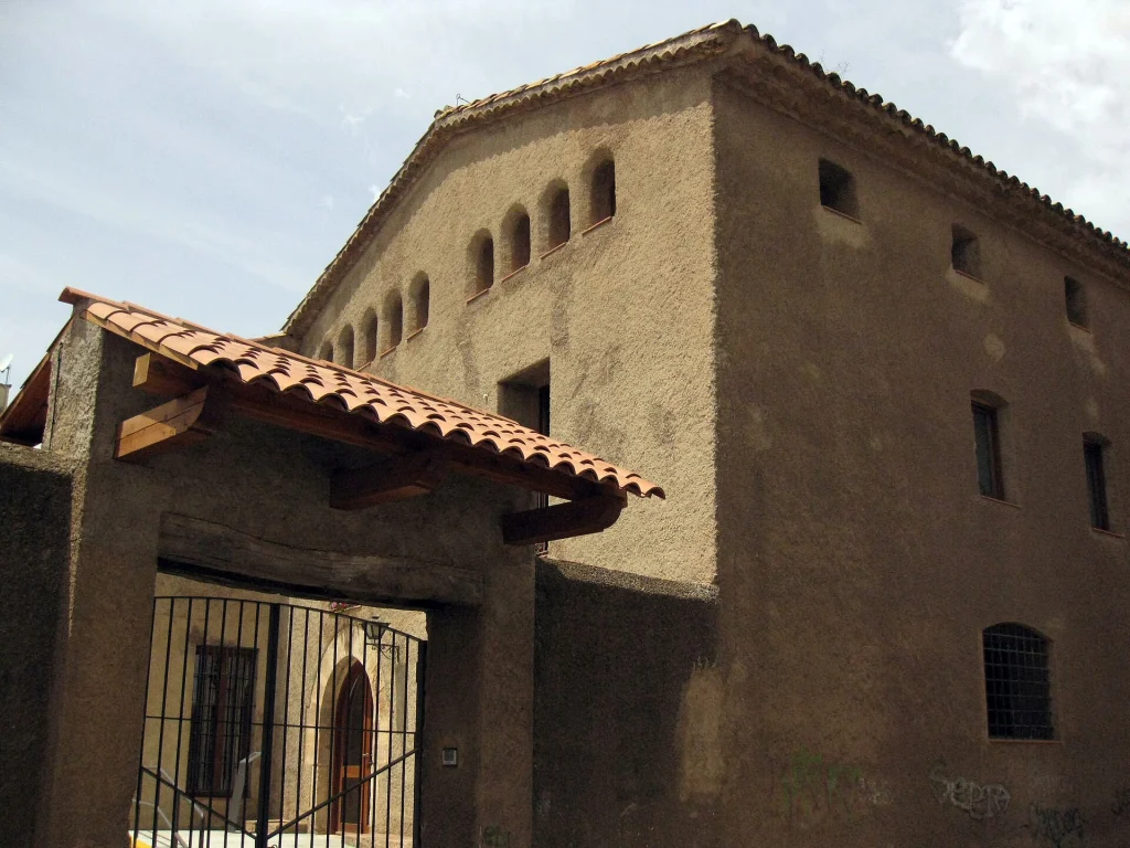 Masía de Ca n’Anglada, en la calle Mare de Déu del Mar de Terrassa.