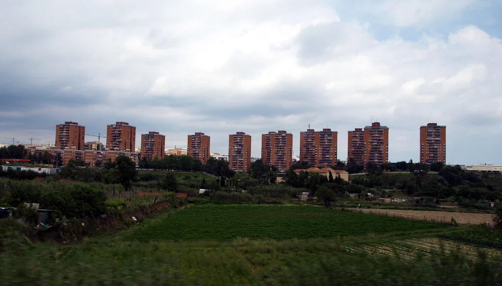 Vista del barrio de Can Jofresa, Terrassa